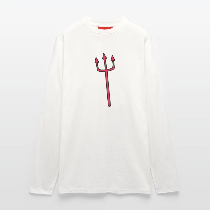 Devil Trident weapon lancing Longsleeve - made by SPREAD 