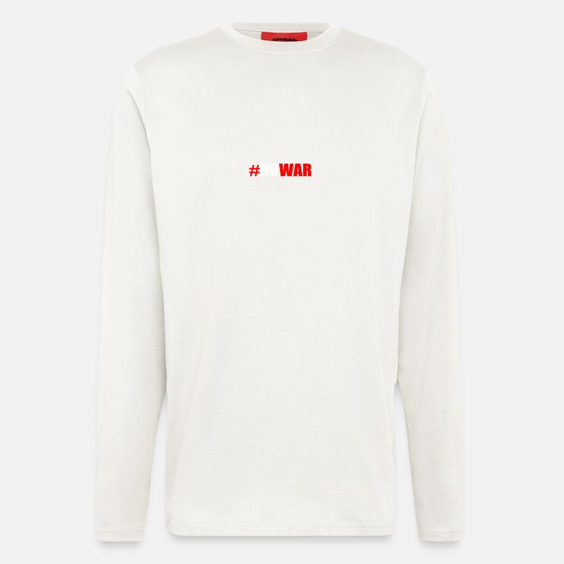 No war - Longsleeve - made by SPREAD - OFF WHITE