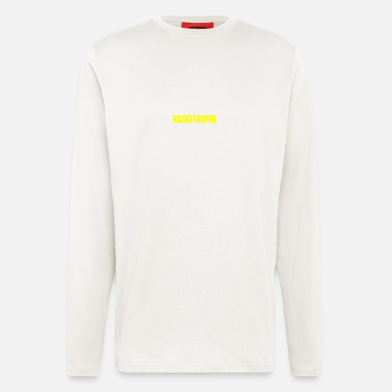 Katastrophe - Langarmshirt - made by SPREAD  - OFF WHITE