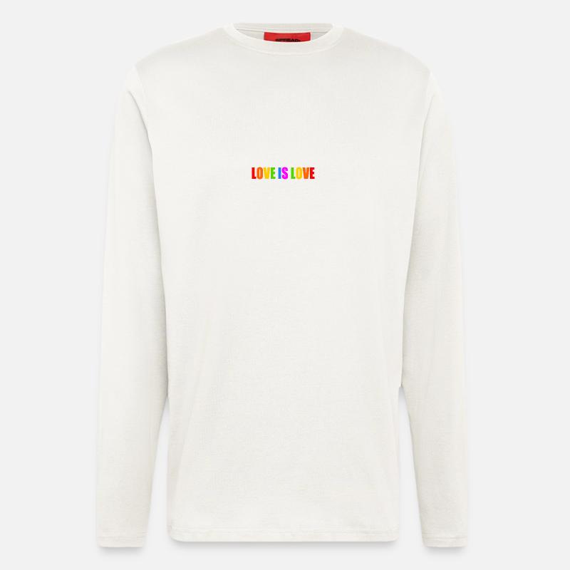 Love is love - Longsleeve - made by SPREAD  - OFF WHITE