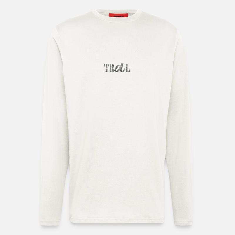 Troll - Langarmshirt - made by SPREAD  - OFF WHITE