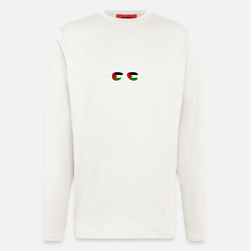 palestina - Longsleeve - made by SPREAD  - OFF WHITE