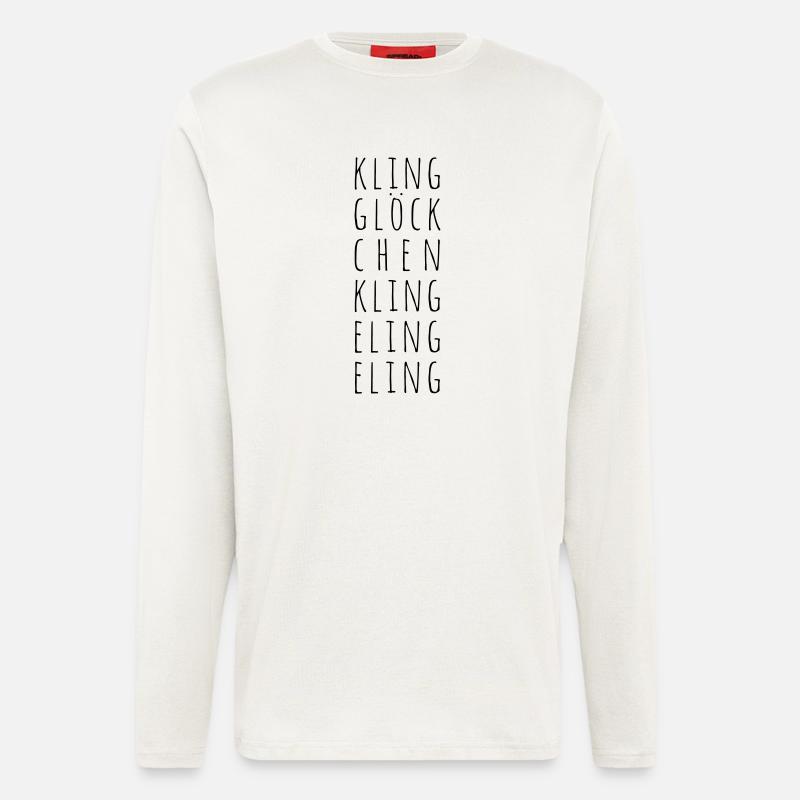 kling Glöckchen - Langarmshirt - made by SPREAD  - OFF WHITE