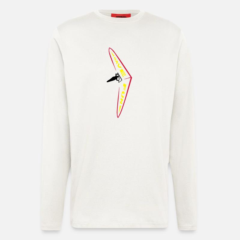Hangglidingaction - Langarmshirt - made by SPREAD  - OFF WHITE