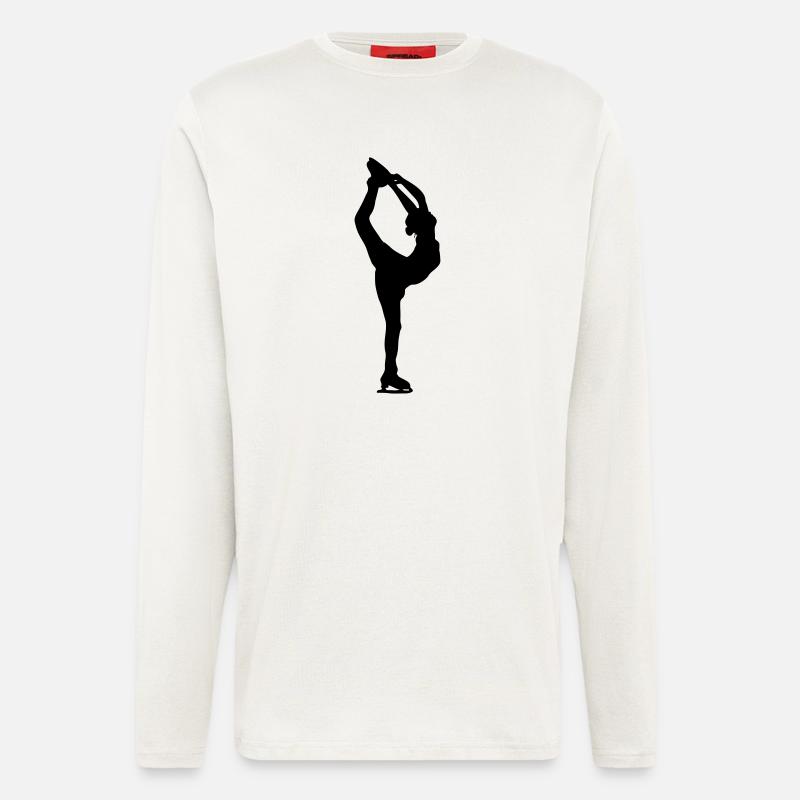 Eiskunstläuferin - Longsleeve - made by SPREAD  - OFF WHITE
