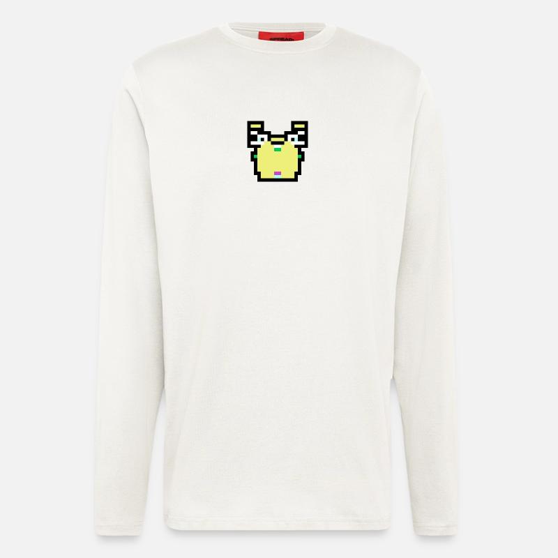 Pixel Krabbe - Langarmshirt - made by SPREAD  - OFF WHITE