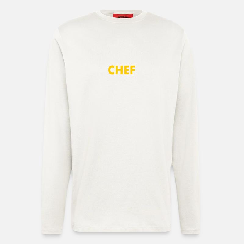 Chef - Langarmshirt - made by SPREAD  - OFF WHITE