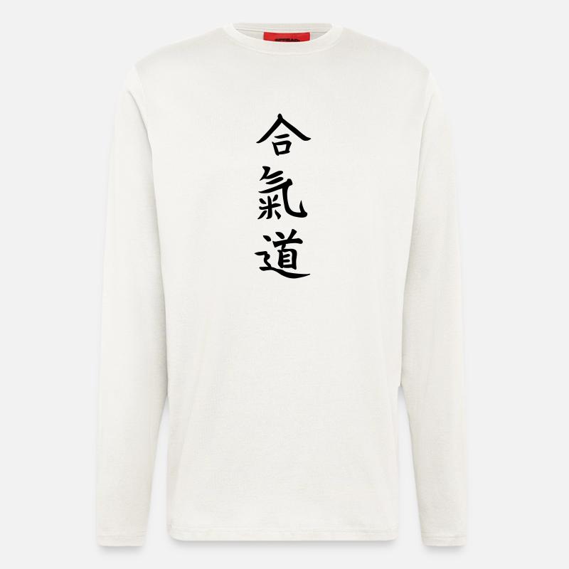 Aikido - Langarmshirt - made by SPREAD  - OFF WHITE