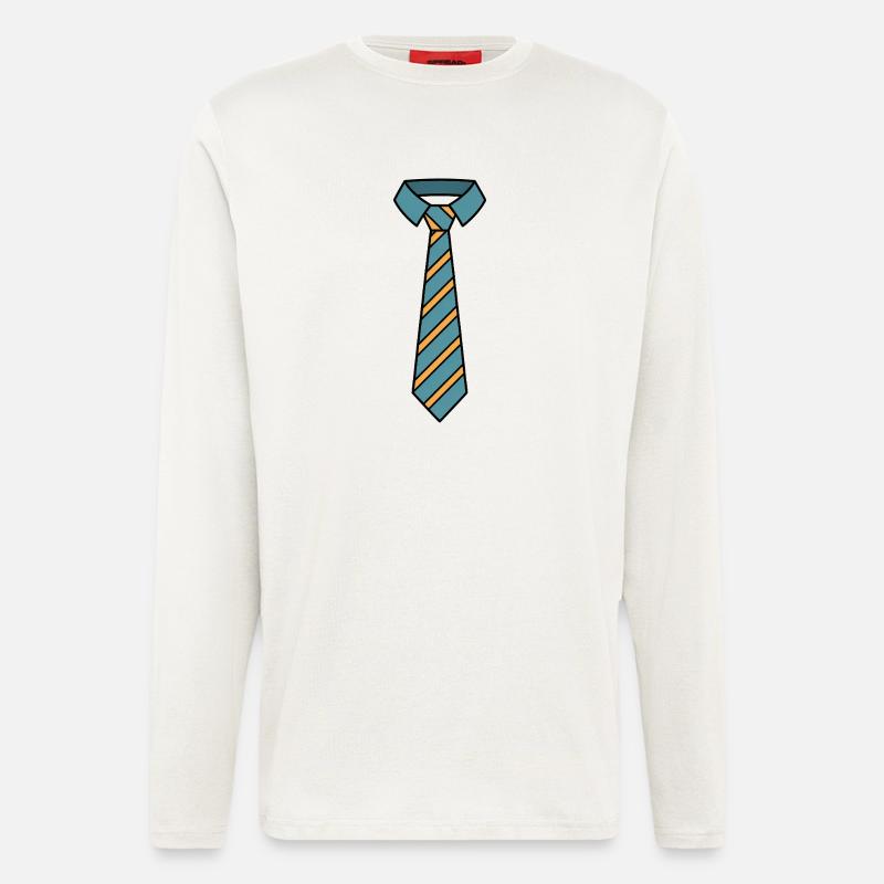 Tie Cute Comic - Longsleeve - made by SPREAD  - OFF WHITE