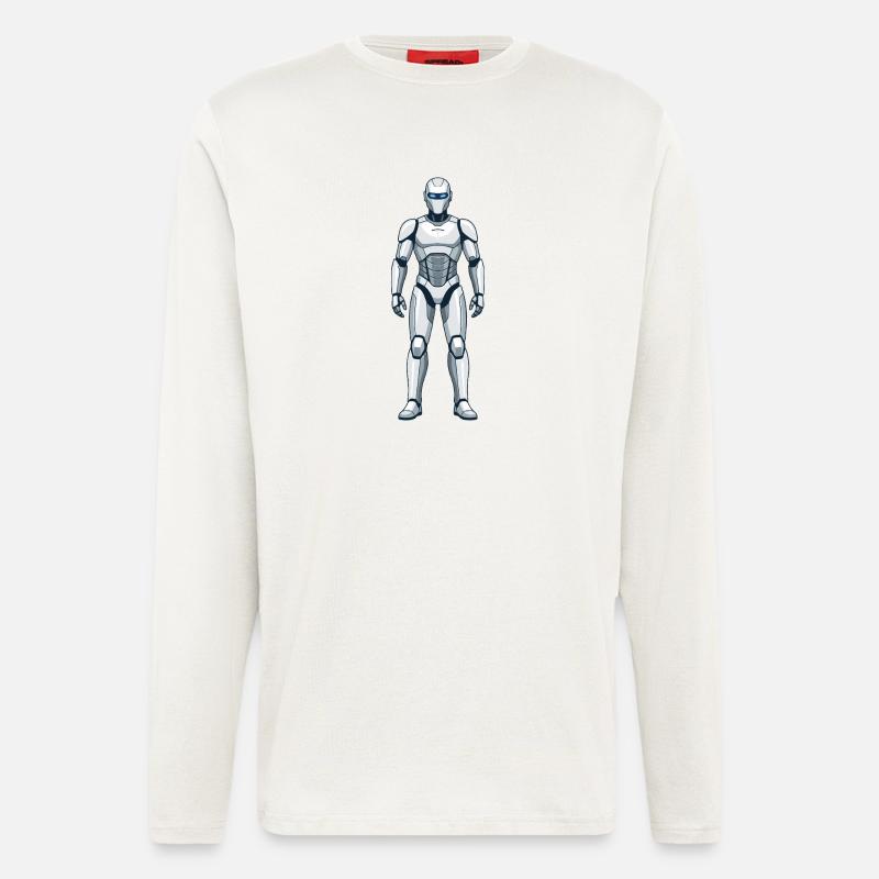 Futuristic Mech Suit - Longsleeve - made by SPREAD - OFF WHITE