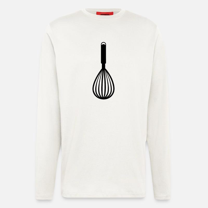 Kitchen Whisk - Longsleeve - made by SPREAD - OFF WHITE