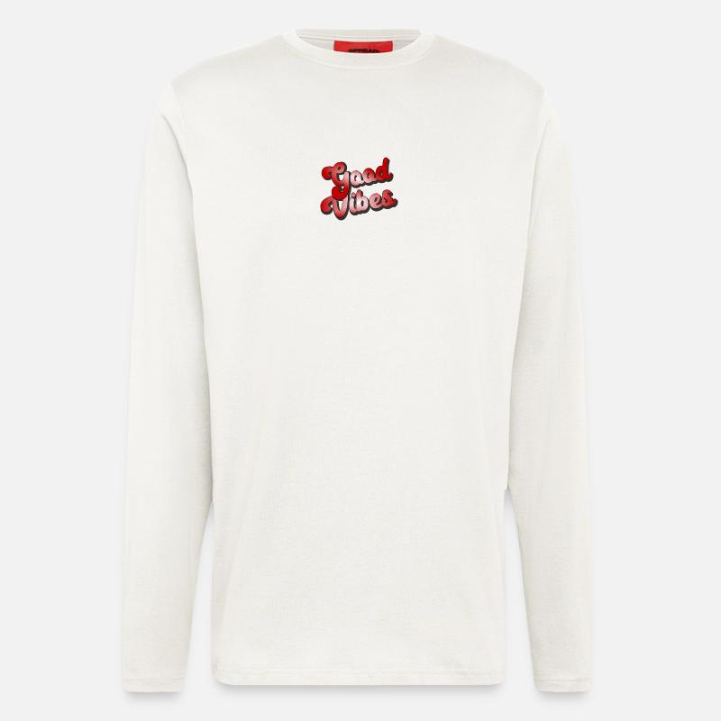 Good Vibes Optics Style - Longsleeve - made by SPREAD  - OFF WHITE