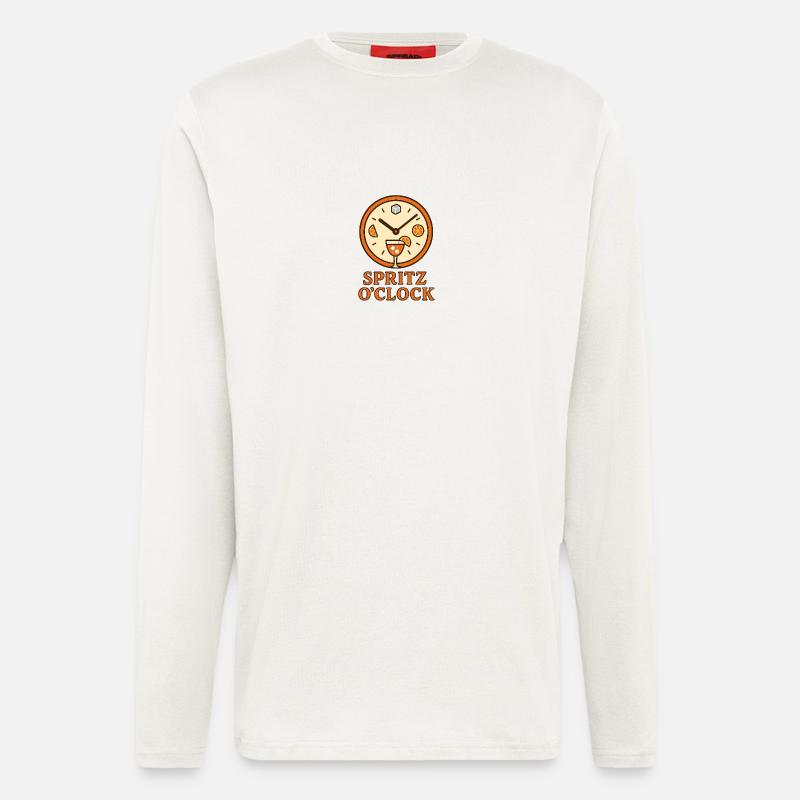 Spritz O’Clock - Langarmshirt - made by SPREAD  - OFF WHITE