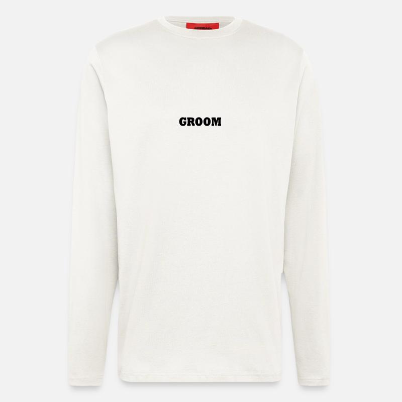 Groom - Langarmshirt - made by SPREAD  - OFF WHITE