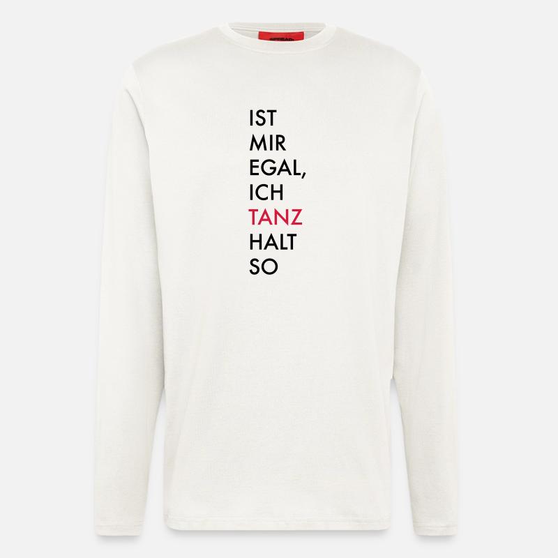 tanzen - Langarmshirt - made by SPREAD  - OFF WHITE