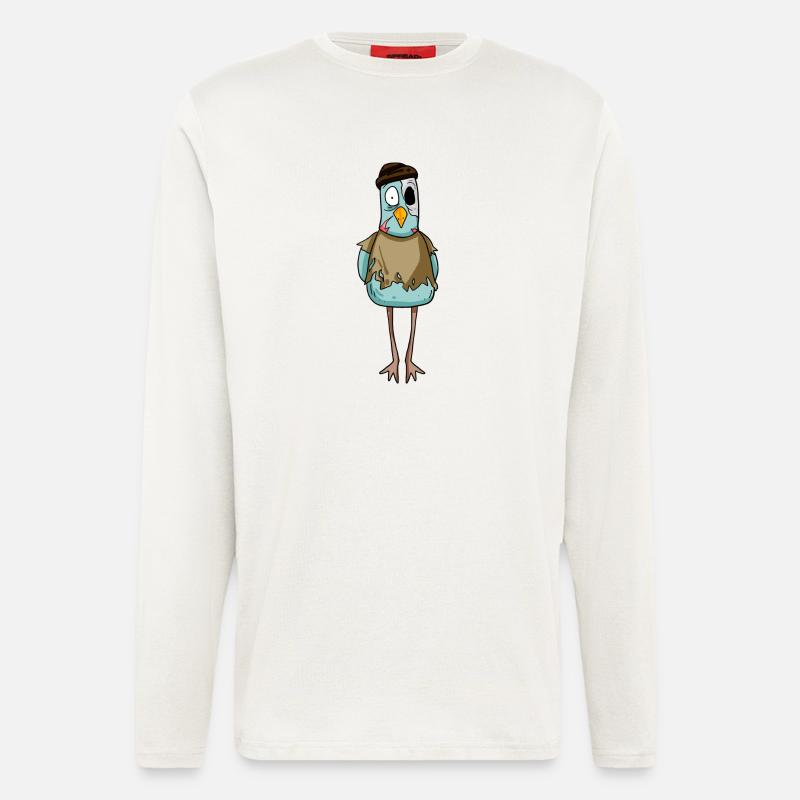 Zombie Möwe - Langarmshirt - made by SPREAD - OFF WHITE