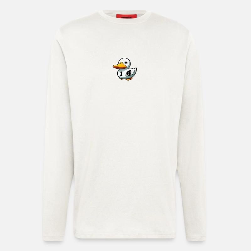 Quietscheentchen - Langarmshirt - made by SPREAD  - OFF WHITE