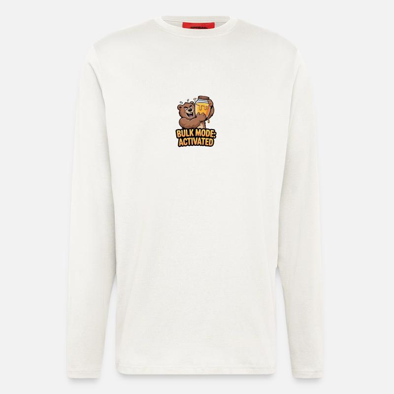 Bulk Mode activated - Langarmshirt - made by SPREAD  - OFF WHITE