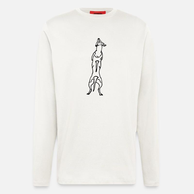 Ridgeback back - Longsleeve - made by SPREAD  - OFF WHITE