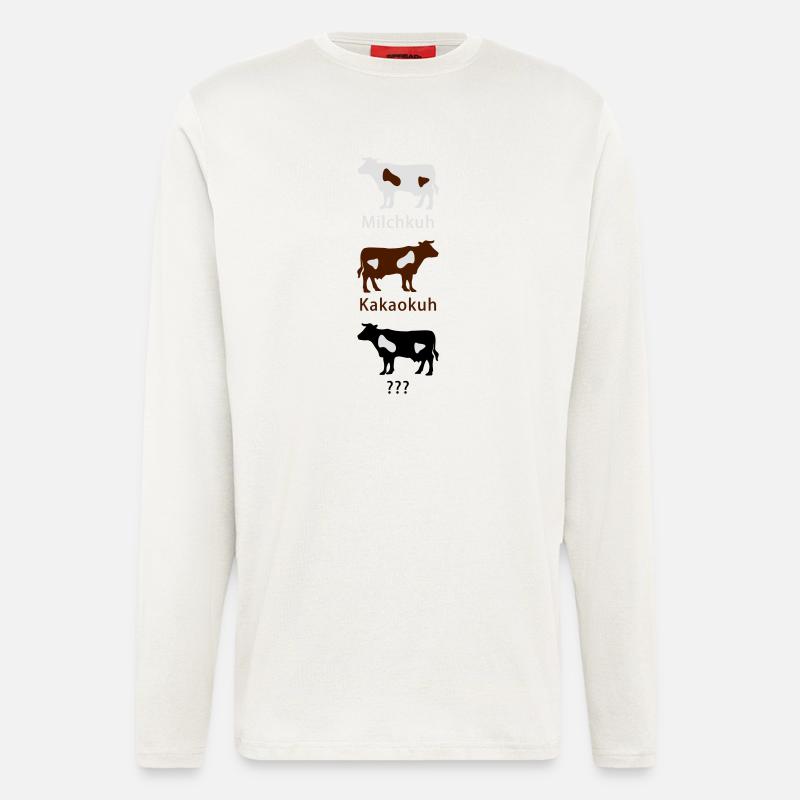 Michkuh - Kakaokuh - ... - Langarmshirt - made by SPREAD  - OFF WHITE