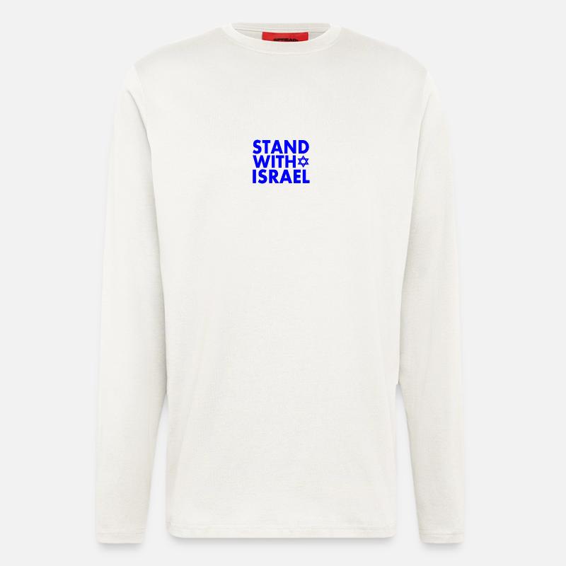 Israel - Langarmshirt - made by SPREAD  - OFF WHITE