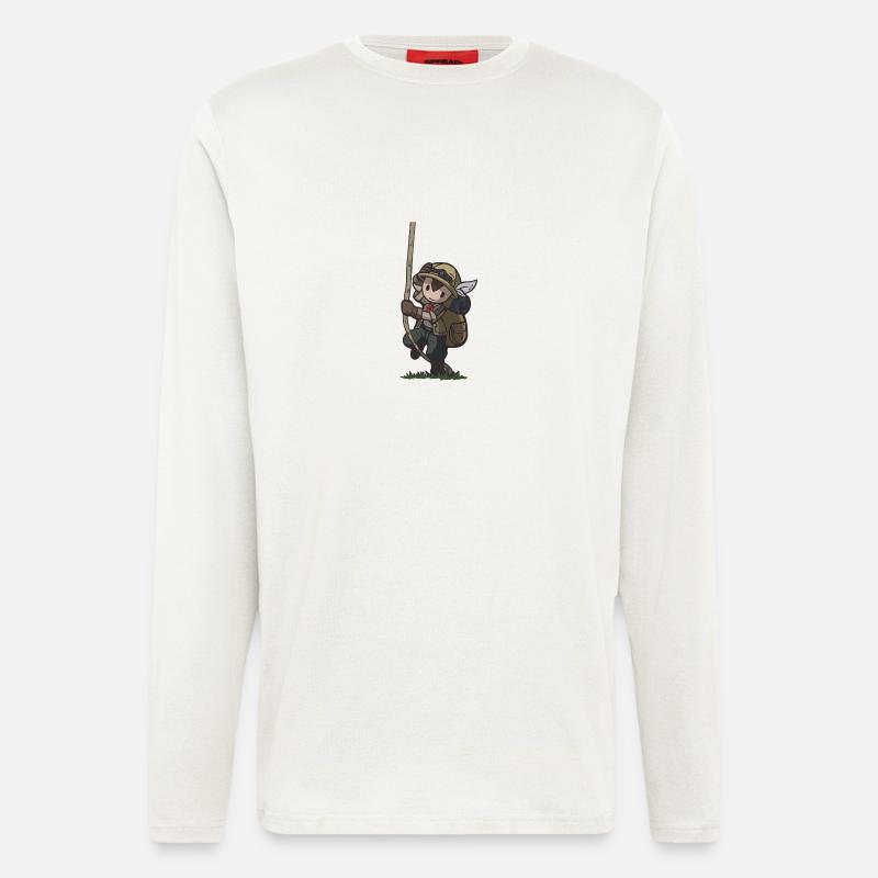 Hergestellt in Abyss - Explorer - Langarmshirt - made by SPREAD  - OFF WHITE