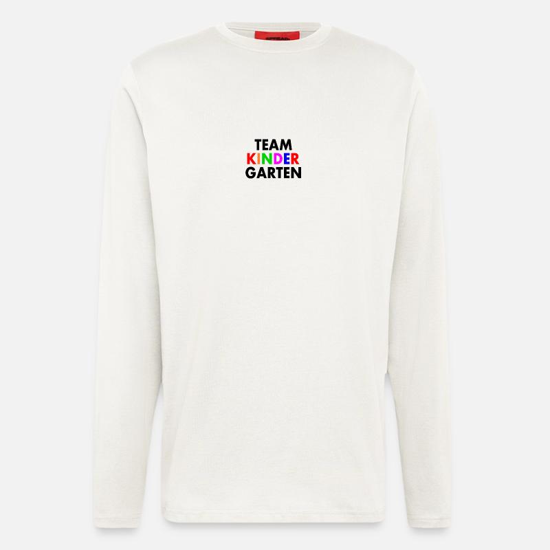Team kindergarten - Langarmshirt - made by SPREAD  - OFF WHITE