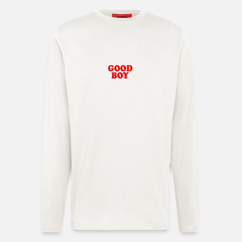Good boy - Longsleeve - made by SPREAD  - OFF WHITE