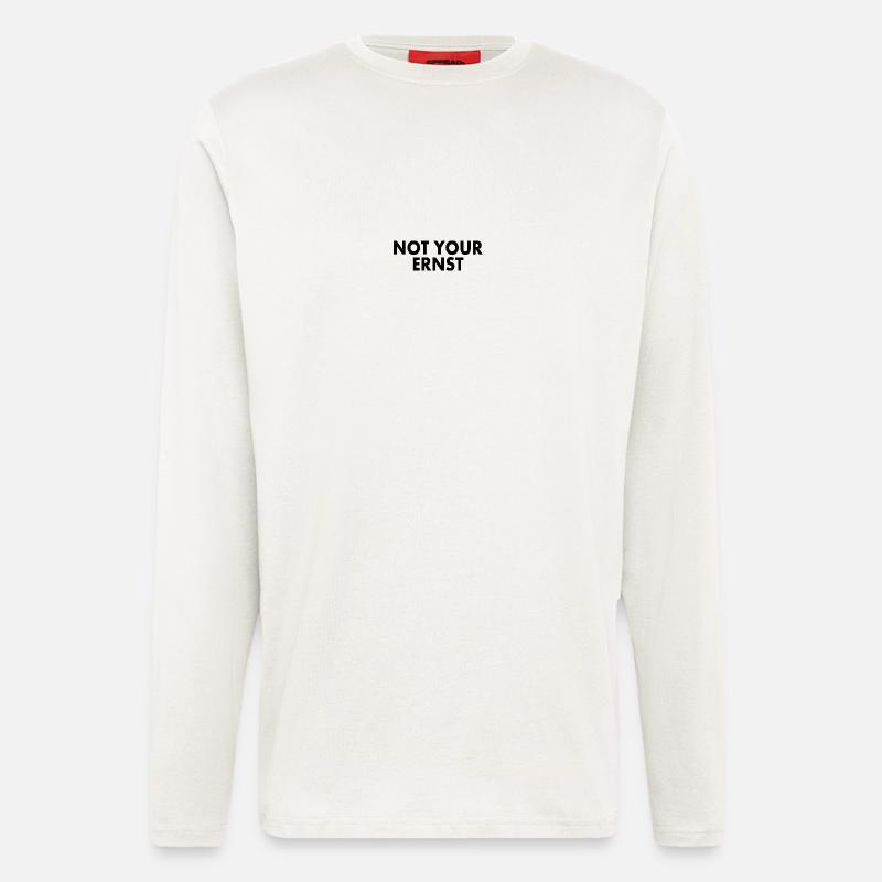 Not your ernst - Langarmshirt - made by SPREAD  - OFF WHITE