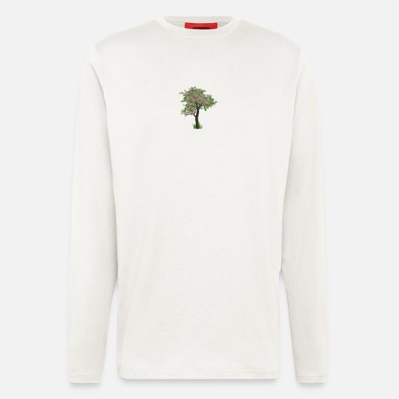 Tree in spring - Longsleeve - made by SPREAD  - OFF WHITE
