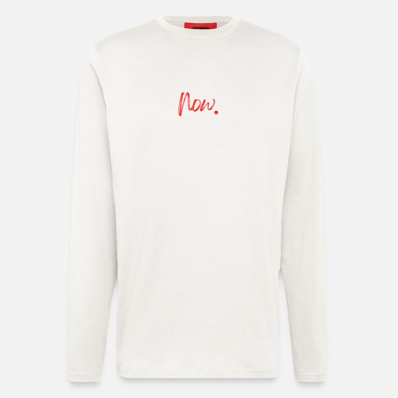 Now  - Langarmshirt - made by SPREAD  - OFF WHITE
