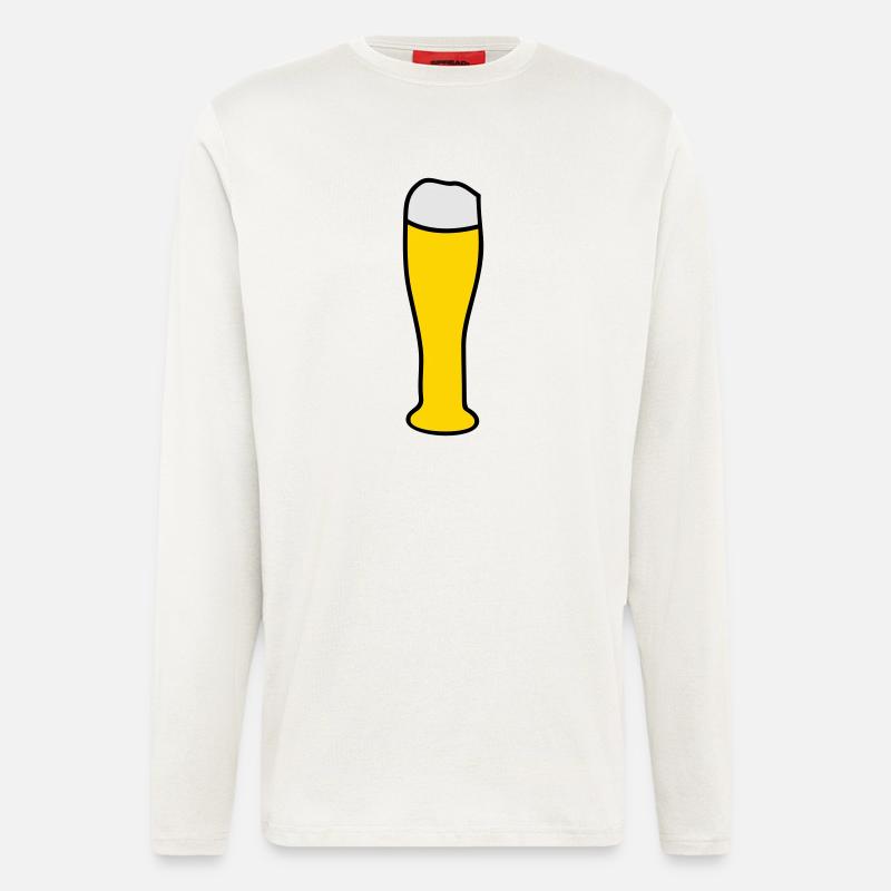 Weizenbier - Langarmshirt - made by SPREAD  - OFF WHITE