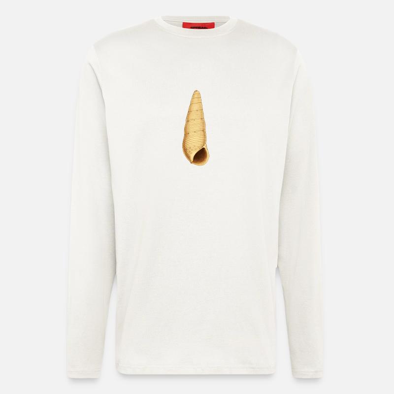 Shell Illustration - Longsleeve - made by SPREAD  - OFF WHITE