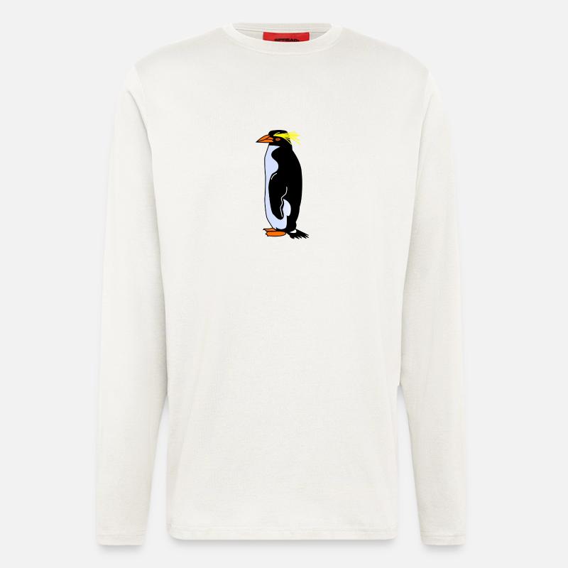 Pinguin - Langarmshirt - made by SPREAD  - OFF WHITE