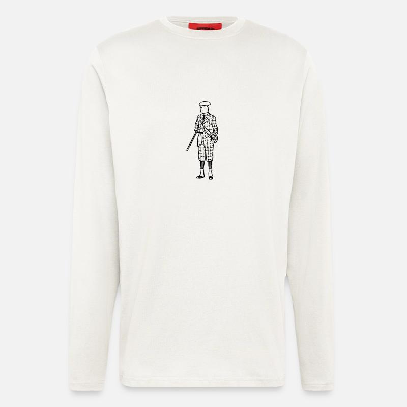 Classic hunter, gift idea - Longsleeve - made by SPREAD  - OFF WHITE