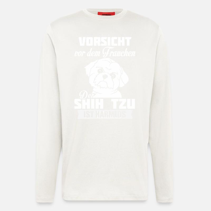 Shih Tzu - Longsleeve - made by SPREAD  - OFF WHITE