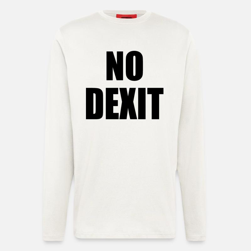 No dexit - Manches longues bio décontracté fabriqué en UE - OFF WHITE