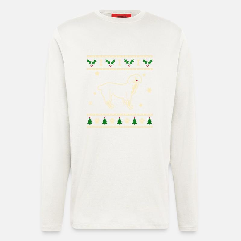 Entlebucher Christmas Gift - Longsleeve - made by SPREAD - OFF WHITE