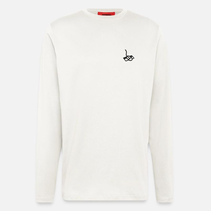 Mousepad - Langarmshirt - made by SPREAD  - OFF WHITE