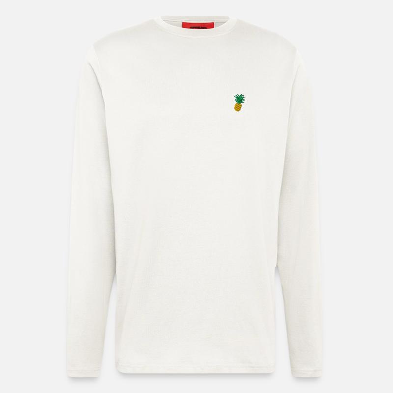 Ananas - Langarmshirt - made by SPREAD  - OFF WHITE