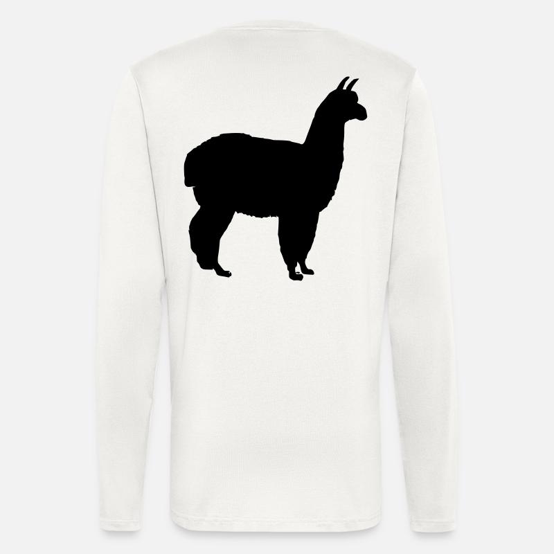 Edles Alpaka - Langarmshirt - made by SPREAD  - OFF WHITE