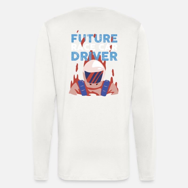Racing Car - Future Race Car Driver - Longsleeve - made by SPREAD  - OFF WHITE
