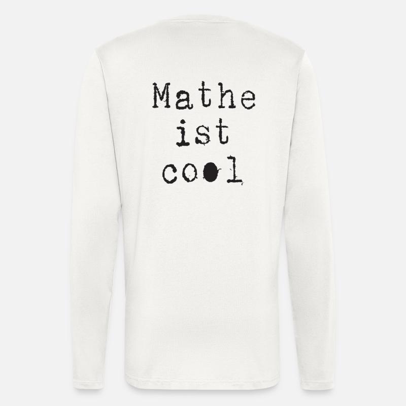 Math - Math is cool - Longsleeve - made by SPREAD  - OFF WHITE
