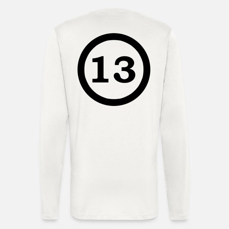 Zahlen - Langarmshirt - made by SPREAD  - OFF WHITE