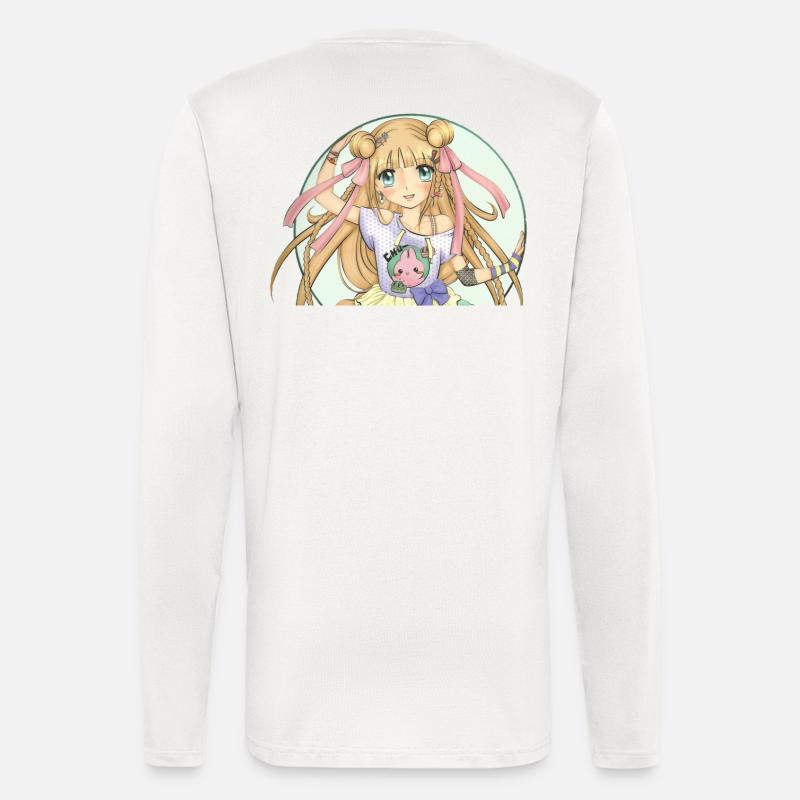 Manga - Longsleeve - made by SPREAD  - OFF WHITE