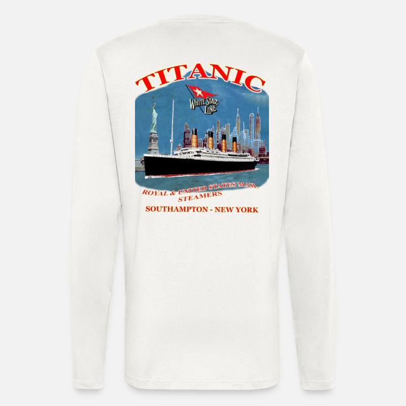 TITANIC creation Louis RUNEMBERG © Adagp - Longsleeve - made by SPREAD  - OFF WHITE