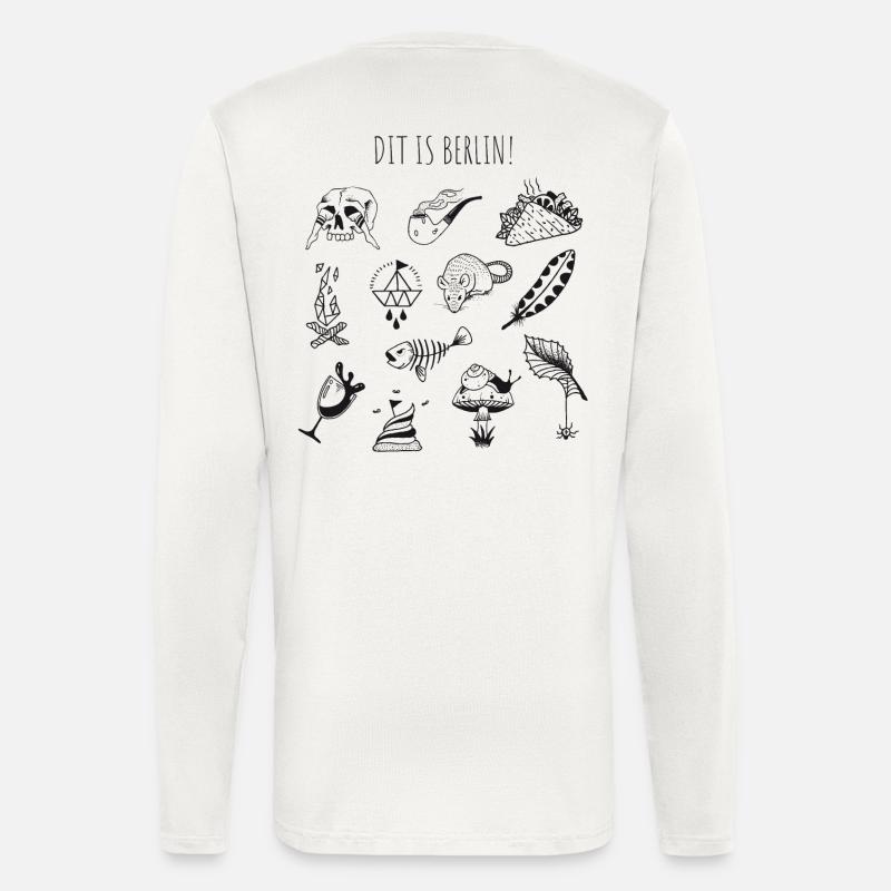 DIT IS BERLIN! - Langarmshirt - made by SPREAD  - OFF WHITE