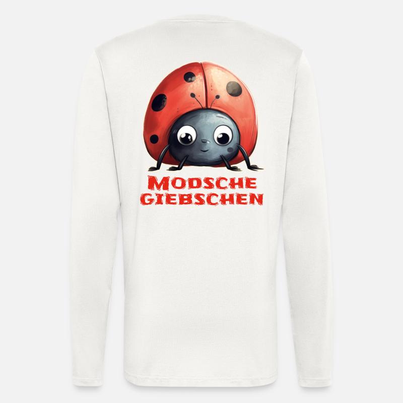 Modschegiebchen Marienkäfer - Langarmshirt - made by SPREAD  - OFF WHITE