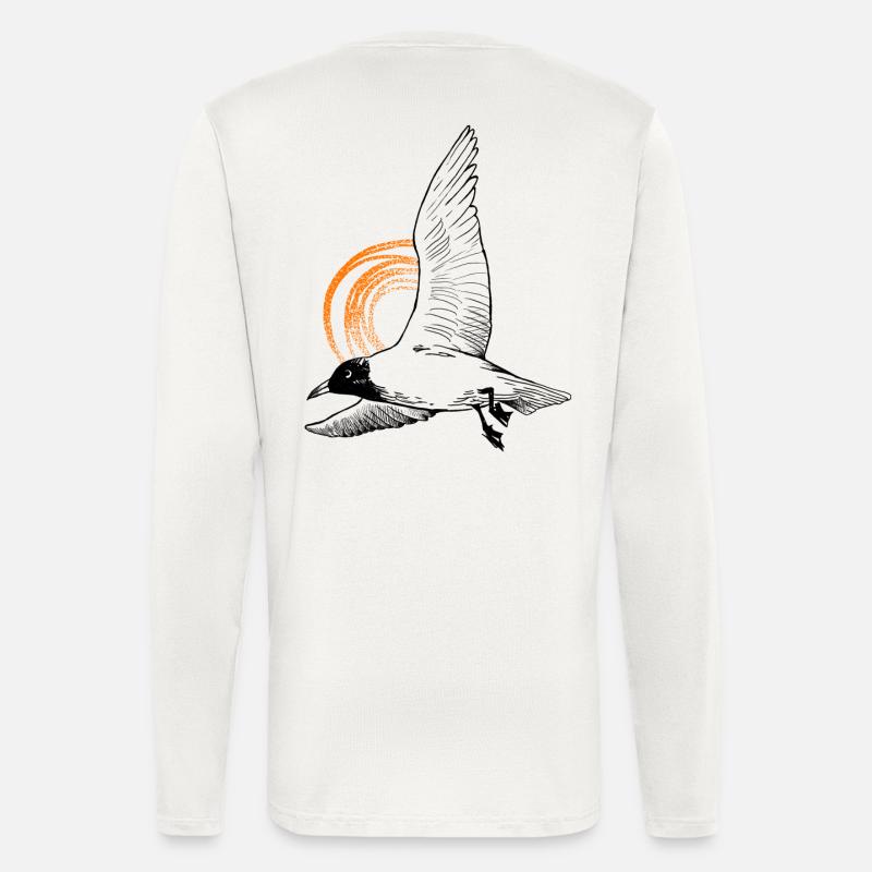 Tshirt Möwe - Liebe zu Meer - Langarmshirt - made by SPREAD  - OFF WHITE