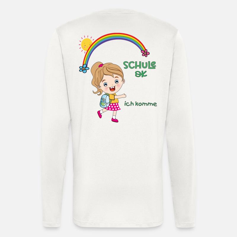 Schulkind, Einschulung - Langarmshirt - made by SPREAD  - OFF WHITE